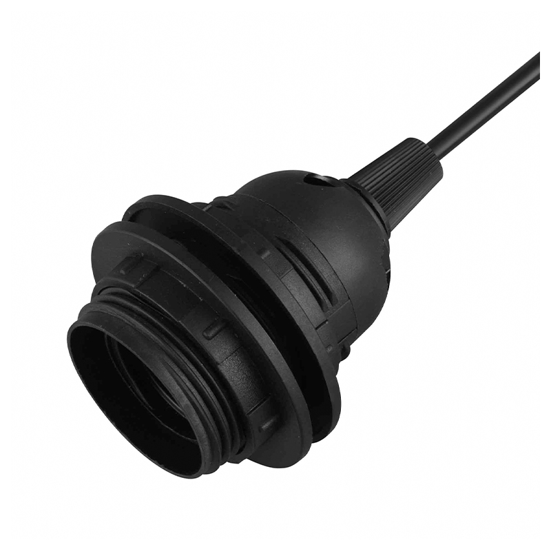 Pendant Light Cord Lamp Kit, Hanging Light Bulb Cord E26 Pendant Lamp Sockets Cord kit, with On/Off Toggle Switch+Hooks US AC Power Plug for DIY Pendant lamp