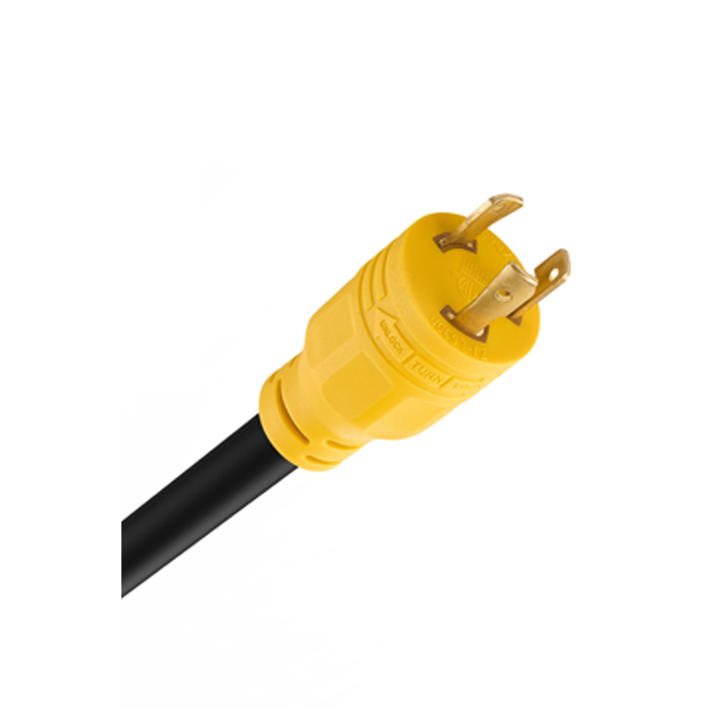Heavy Duty 3 Prong Generator Locking Power Cord NEMA L5-30P/L5-30R