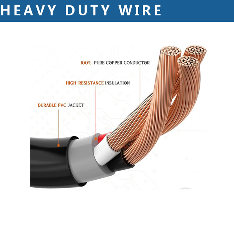 RV Power Wire Cord Marine Shore Boat L5-30, Heavy Duty Electrical Power Cable