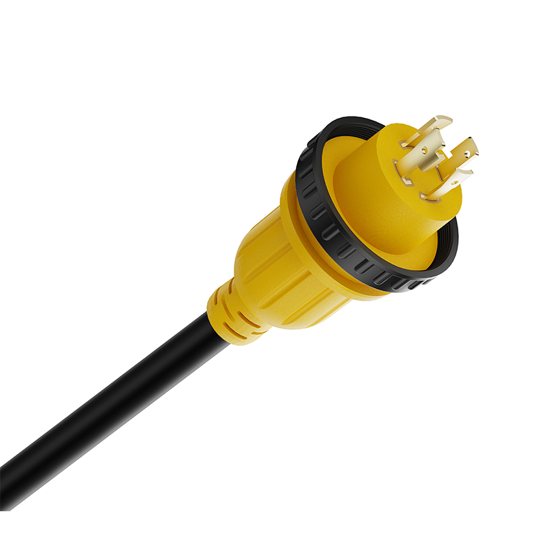 4 Prong NEMA L14-30P to L14-30R Generator Extension Cord