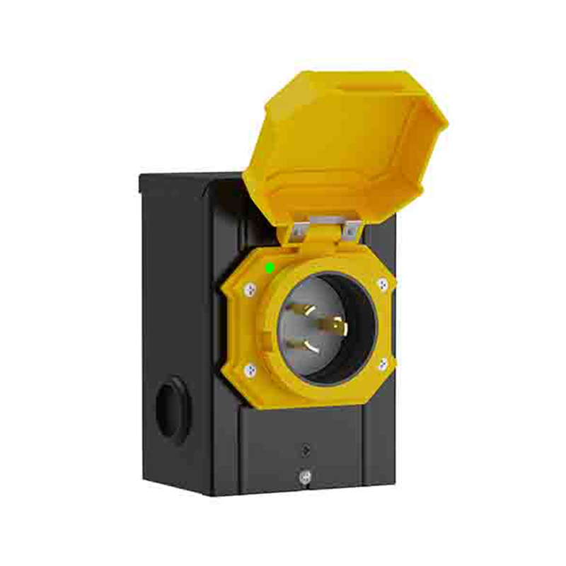 Power Inlet Box with NEMA 5-20P