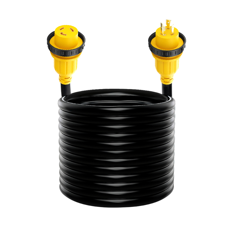 RV Power Wire Cord Marine Shore Boat L5-30, Heavy Duty Electrical Power Cable