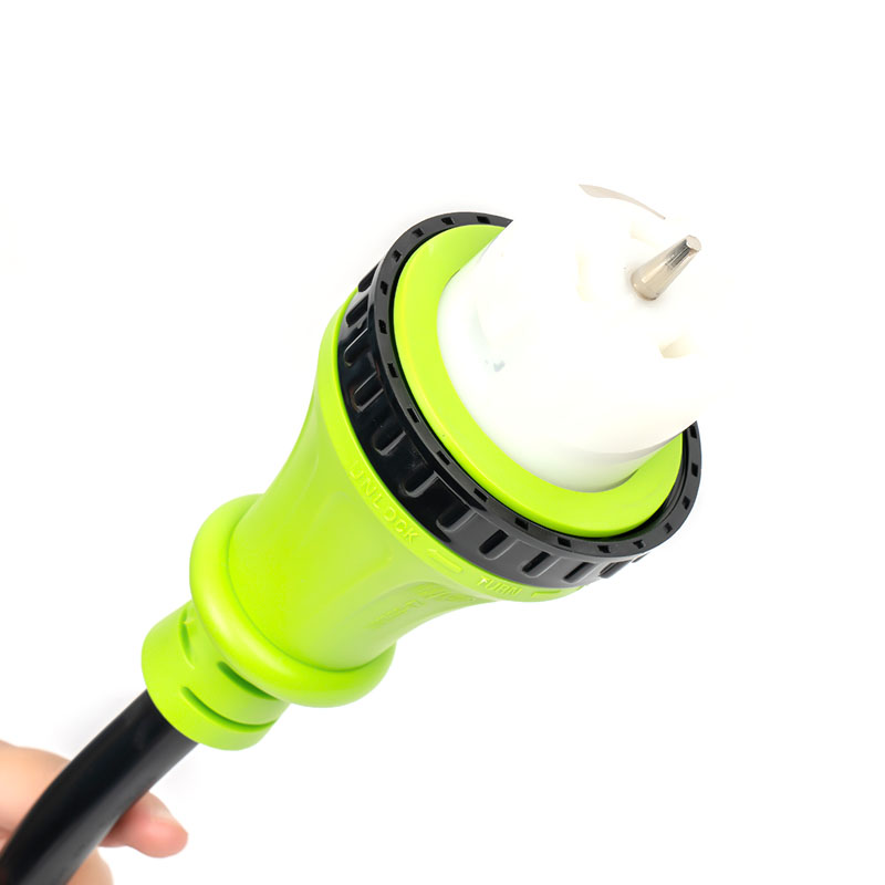 30 Amp to 50 Amp RV Locking Adapter Cord Compatible with Nema TT-30P Male to SS2-50R