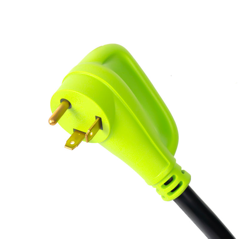 30 Amp to 50 Amp RV Locking Adapter Cord Compatible with Nema TT-30P Male to SS2-50R