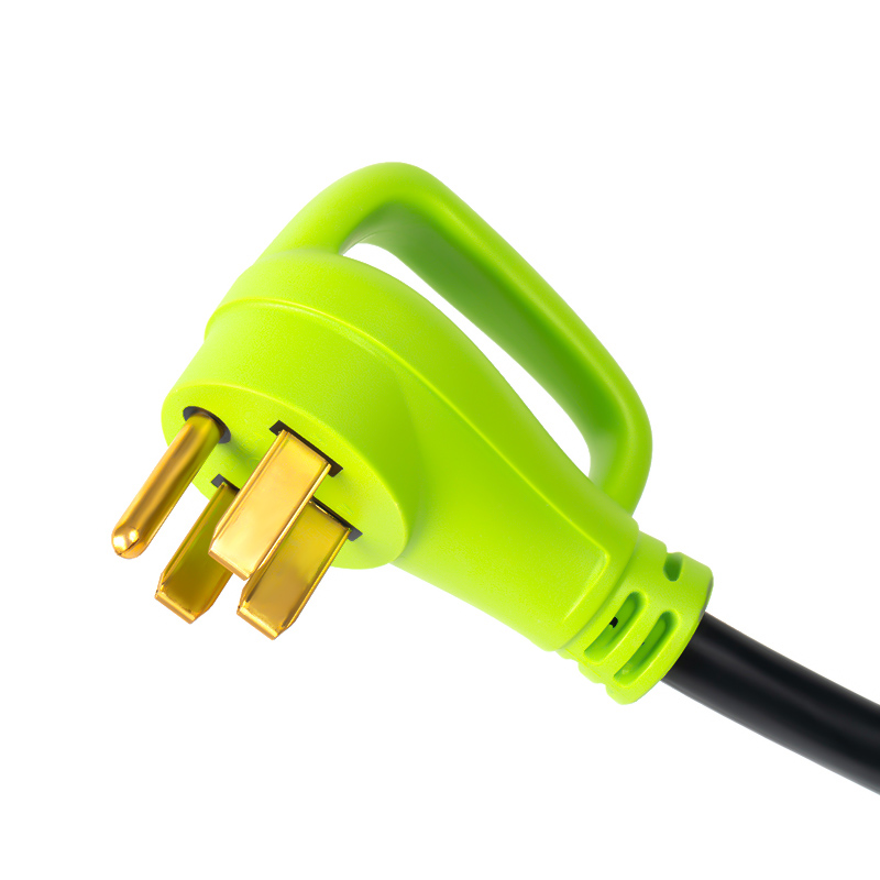 NEMA 14-50P to 4X 5-15R/5-20R Generator Distribution Cord, 4 Prong 14-50P Male Plug