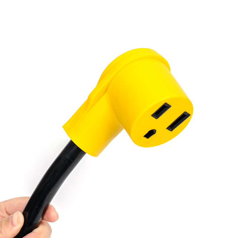 NEMA 6-50P to NEMA 6-50R30 Amp/ 3 Prong Welder Extension Cord